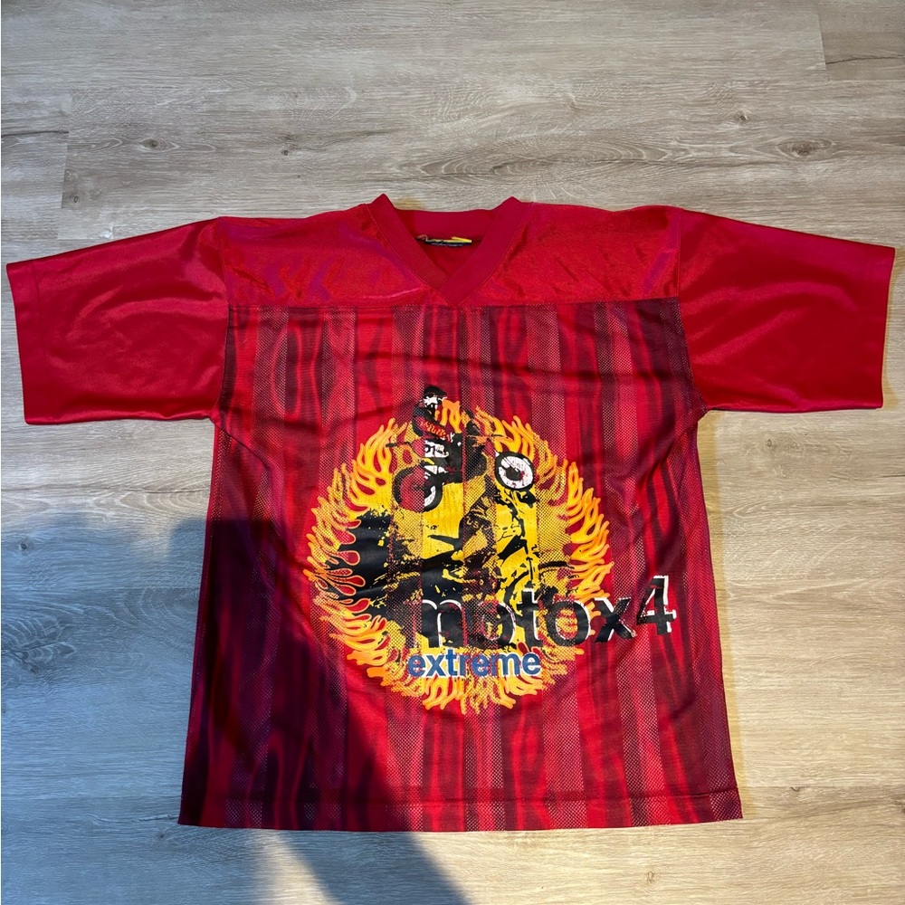 Red Moto X4 Motocross Jersey